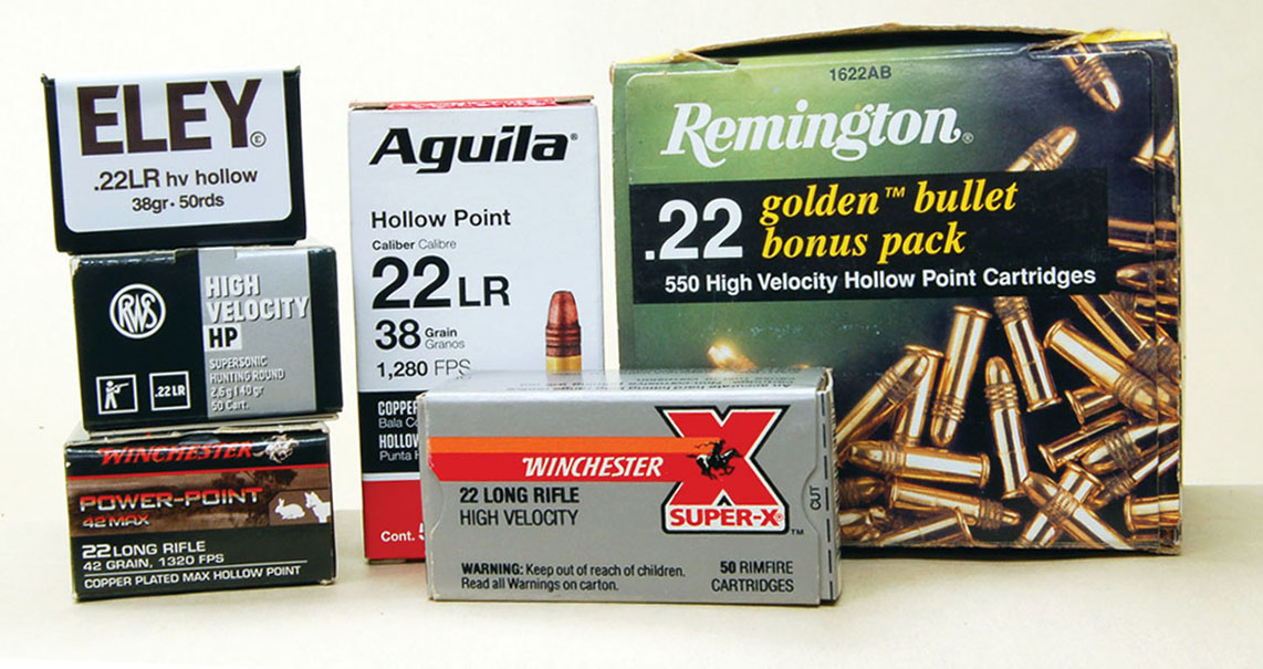 High velocity (1,300-1,350 fps) loads are common, but not all really achieve that speed despite advertising – as seen in the load table.